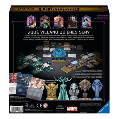 Marvel Villainous - Juego De Mesa En Inglés