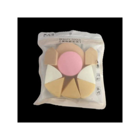 Set De Esponjas Para Maquillaje 8 Piezas Diferentes Diseños Mix.
