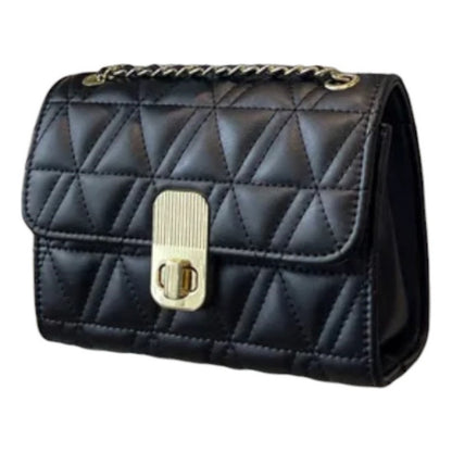 Cartera De Dama Bolsos Para Mujeres Bandoleras Capitoneadas Negro Capitoneada