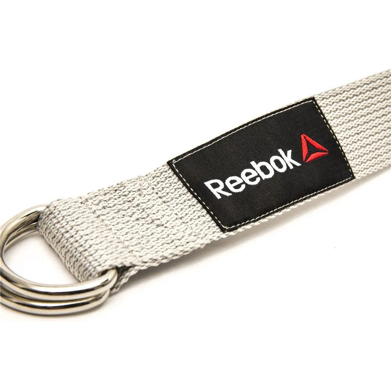 Correa Cinta Para Yoga Pilates Fisioterapia Flex Reebok Gris