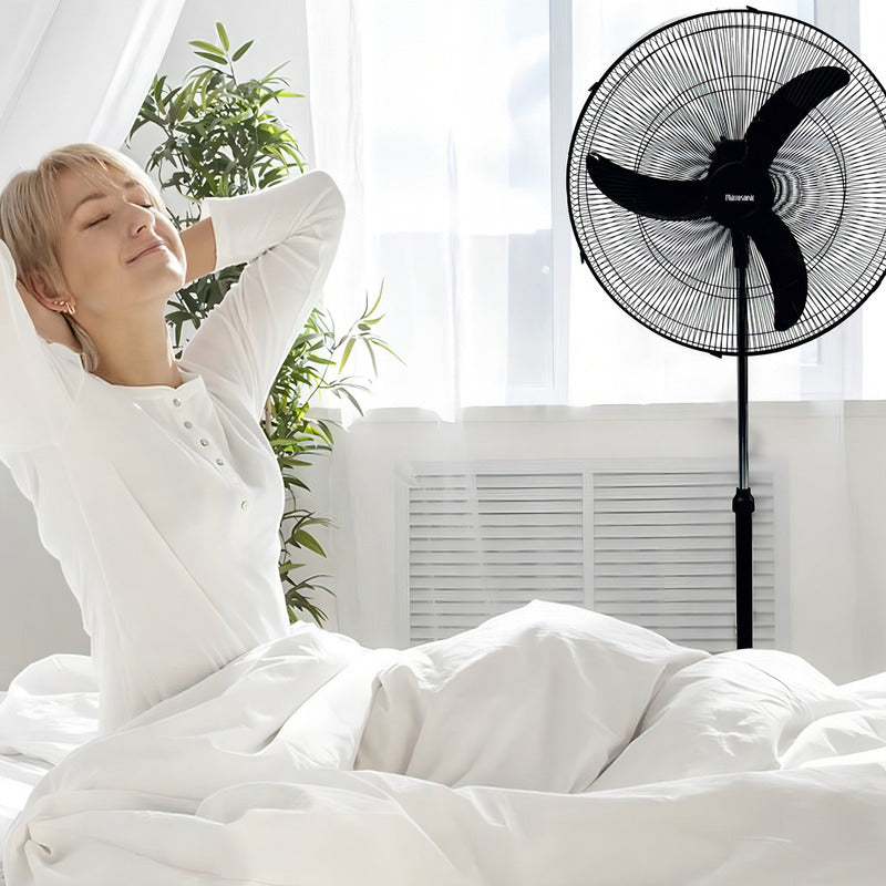 Ventilador De Pie Diametro 50 Cm Microsonic Vpin1502 Dimm Diámetro 60 Cm