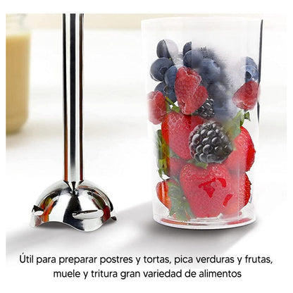 Mixer Ufesa Vario 1400 Titanium Xl Bp4750 Acero Inoxidable Y Negro 1.4kw