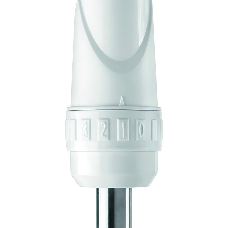 Ventilador De Pie Ufesa 40cm 3 Velocidades 50w -5 Aspas. 40 Cm Blanco Celeste Plástico 5