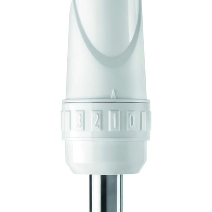 Ventilador De Pie Ufesa 40cm 3 Velocidades 50w -5 Aspas. 40 Cm Blanco Celeste Plástico 5