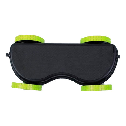 Rueda Abdominal Banda Elástica Revoflex Extreme Fitness Color Negro