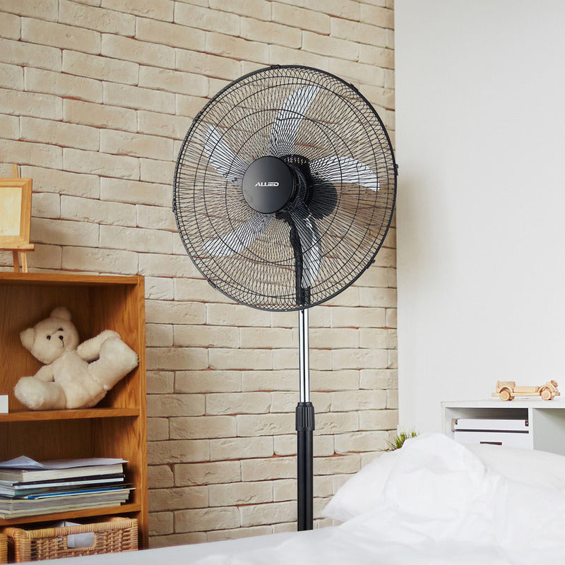 Ventilador De Pie Allied Al-sf50 85 W 50 Cm 1.7 Metros