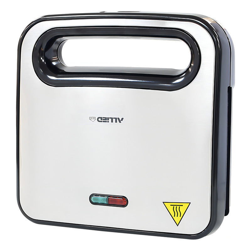 Sandwichera Allied Antiadherente Al-sd750 750 W Plateado