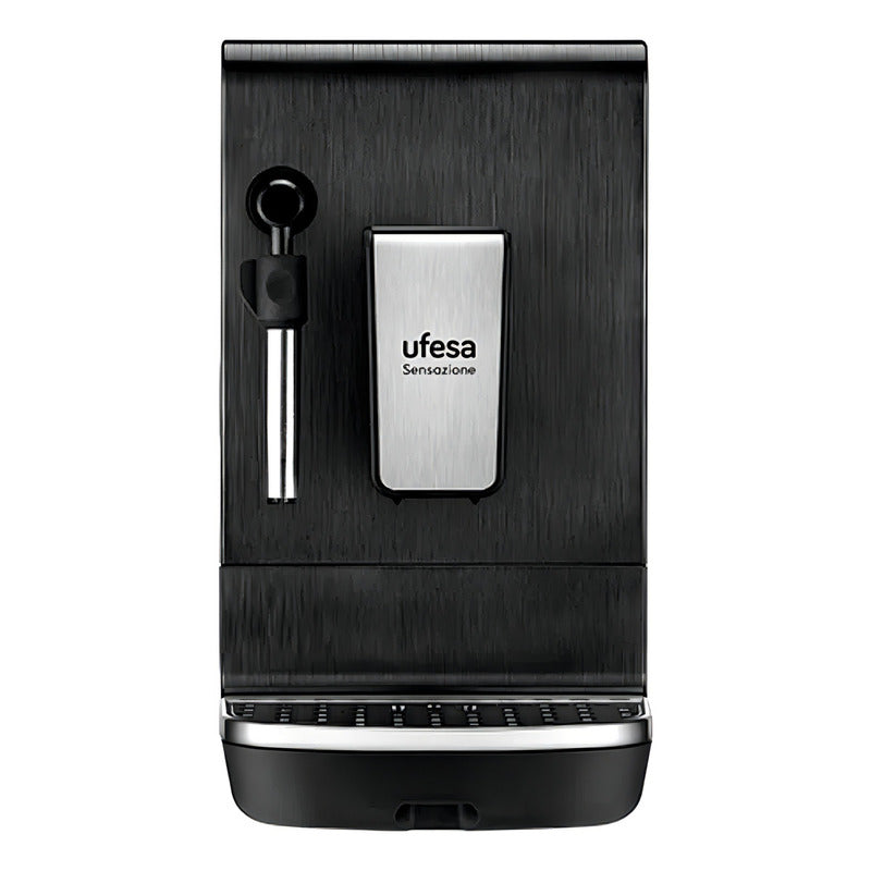 Cafetera Espresso Automatica Ufesa Sensazione Control Digita Color Negro