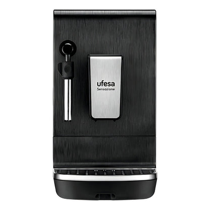 Cafetera Espresso Automatica Ufesa Sensazione Control Digita Color Negro