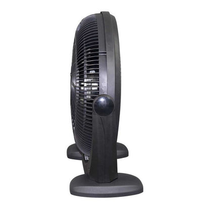 Ventilador Turbo Circulador Xion 3 Velocidades 5 Aspas 50 Cm Negro Negro Plástico