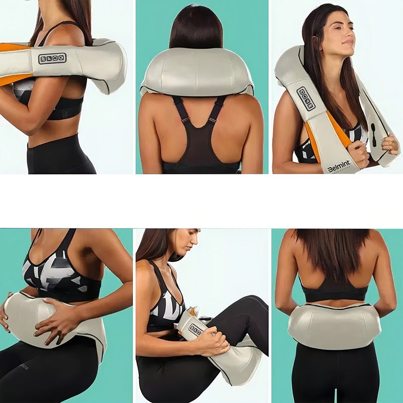 Masajeador Eléctrico Portátil Para Abdomen Picool Masajeador Beige