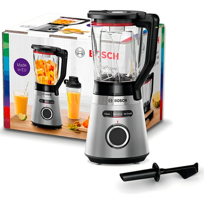 Licuadora Bosch Mmb6382m Jarra Cristal 1.5 Lts Fama Color Gris