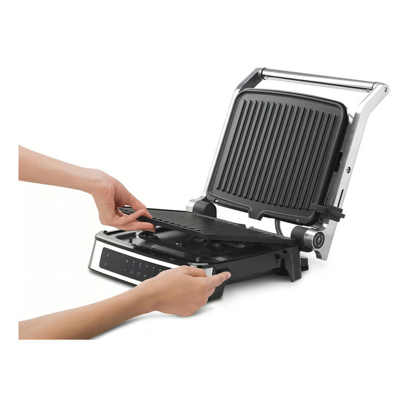 Grill Digital Ufesa Everest Color Gris