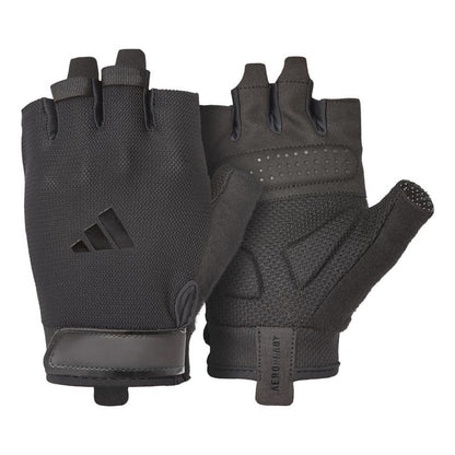 Guantes De Entreno, Pesas O Gym adidas Essential Colores Color Negro Diseño De La Tela Liso Talle S