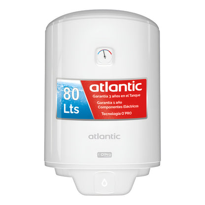 Termotanque Atlantic 80 Litros Acero 1500 W Vm-080 D400s - Blanco