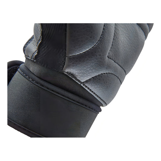 Guantes De Entrenamiento Negro Y Rojo M Reebok Diseño De La Tela Liso Talle Xl