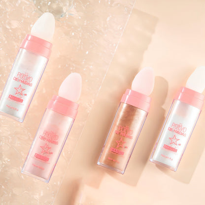 Polvo De Hadas Iluminador Maquillaje Glitter Belleza