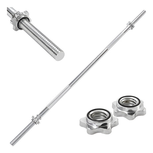 Barra Recta 1.50mt Supergym Color Gris