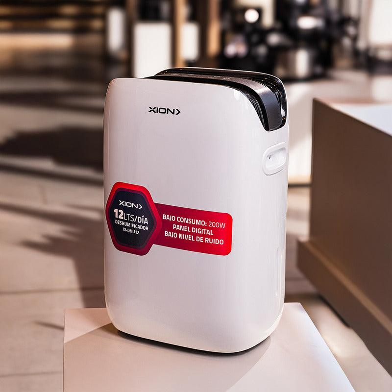 Deshumidificador Xion De Aire 12 Litros Por Día Xi-dhu12 Blanco