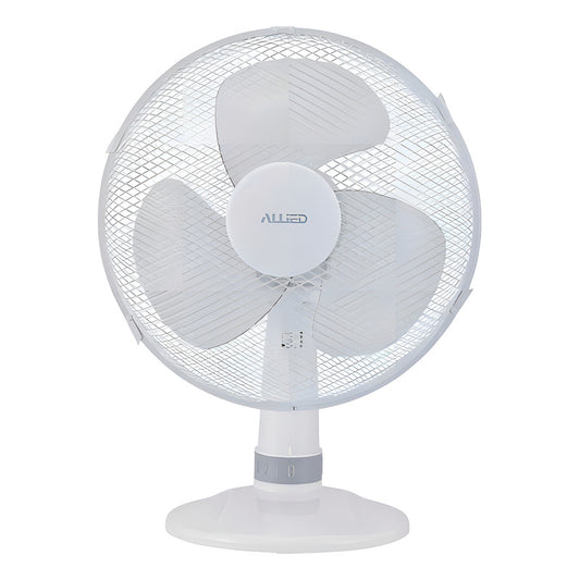 Ventilador De Mesa Allied Al-df30 30 Cm 40 W 3 Aspas Blanco