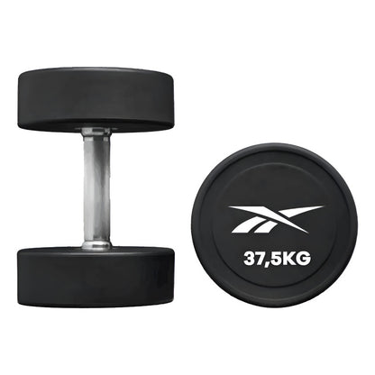 Mancuerna Redonda Cpu 37,5 Kg Reebok Negro
