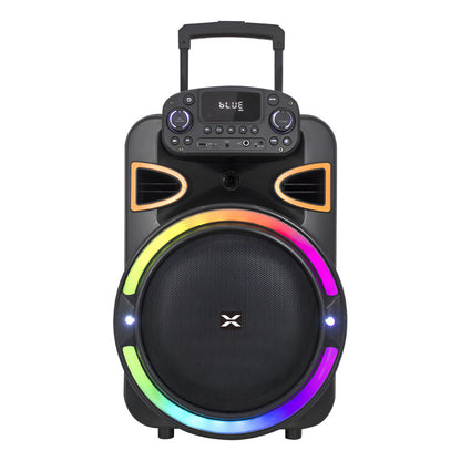 Parlante Xion Sd114 Led Bluetooth 12   5000w A Bateria Negro - Negro