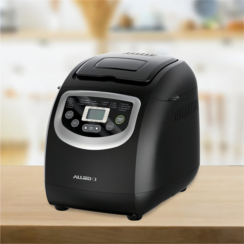 Fábrica De Pan Allied Al-bm10 Hasta 1kg Color Negro