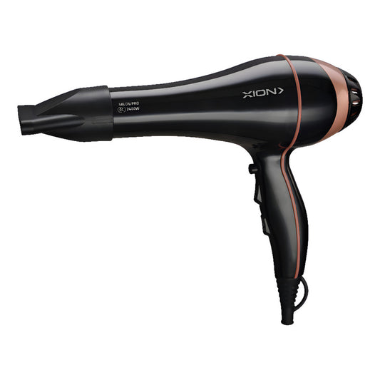 Secador De Pelo Profesional Xion Xi-se2800pro Color Negro