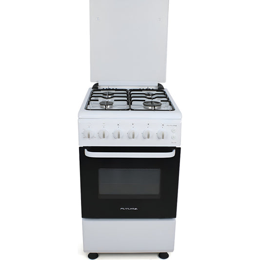 Cocina A Gas Futura Sevilla Color Blanco Tipo De Conexión Multigas