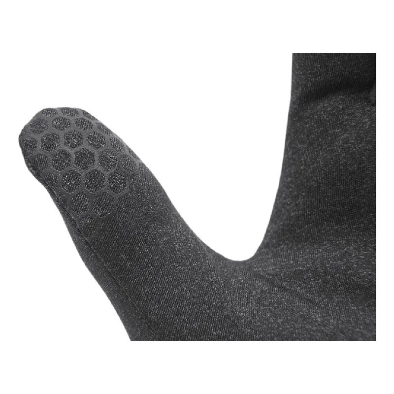 Guantes Térmicos Para Correr Reebok Color Gris Oscuro Lisa S/m