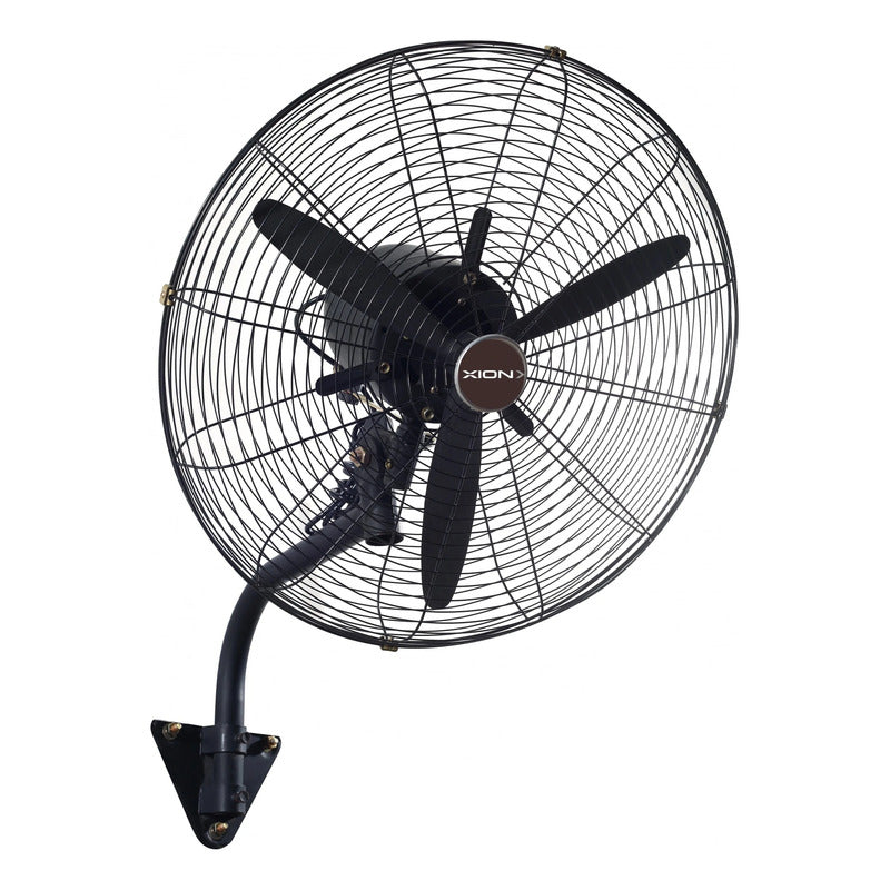 Ventilador Industrial Para Pared Xion Xi-v650 3 Aspas Negro Negro Plástico
