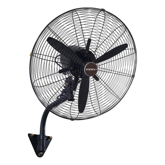 Ventilador Industrial Para Pared Xion Xi-v650 3 Aspas Negro Negro Plástico