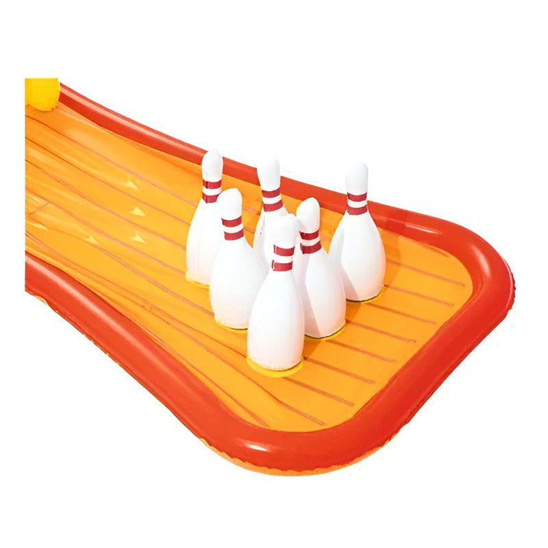 Piscina Interactiva Inflable Sports Bestway 53068 De 314 Litros, De Colores