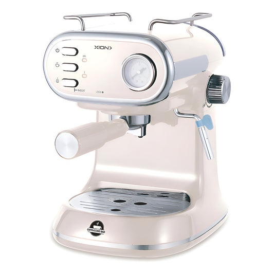 Cafetera Xion Espresso Y Capuccino Retro Xi-cm71 Crema