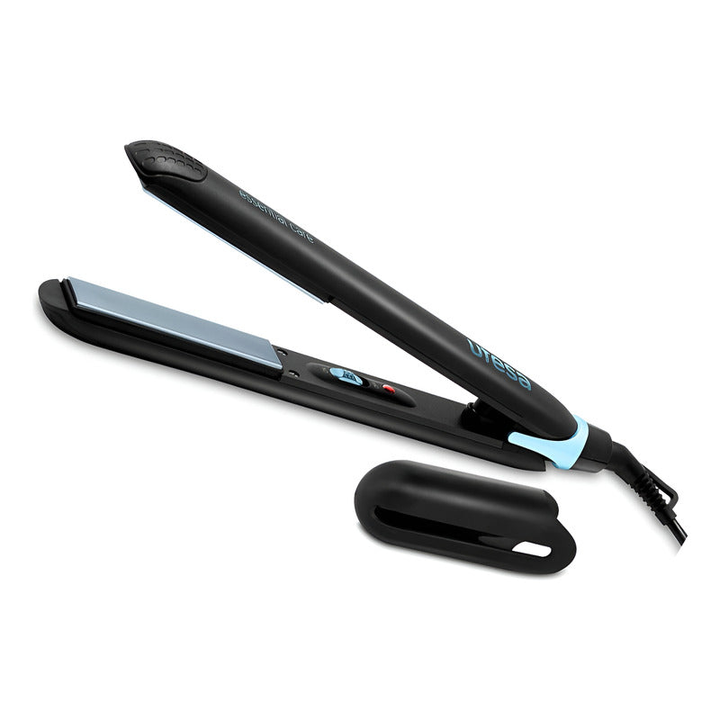 Planchita De Pelo Ufesa Pp5100 Con Placas De Ceramicas Negro