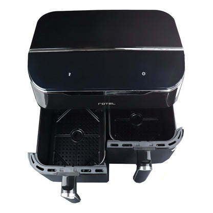 Freidora Sin Aceite Air Fryer Rotel Dual Canastos 4 + 4 Lt