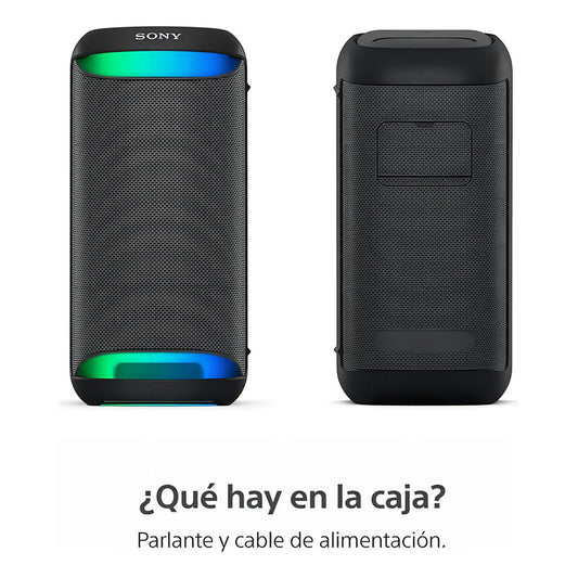 Parlante Bluetooth Inalámbrico Portátil Sony Srs-xv500 Color Negro