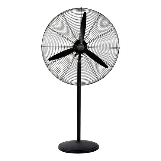 Ventilador Industrial De Pie Xion Con Base Xi-v700 3 Aspas 66.04 Cm Negro Negro