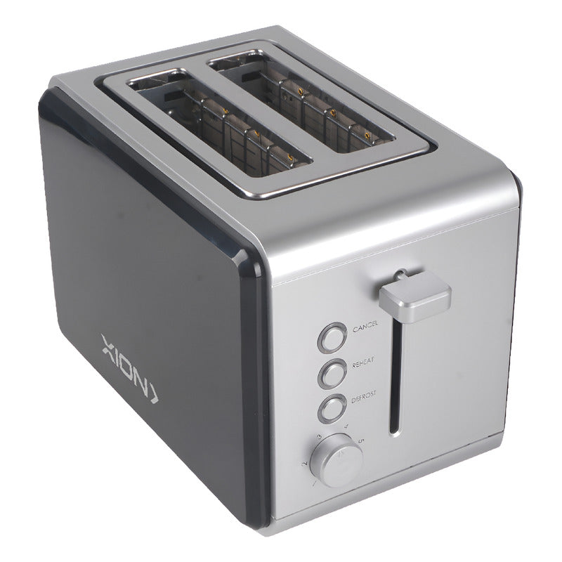 Tostadora Electrica 2 Panes Xion Xi-to320 Color Unico