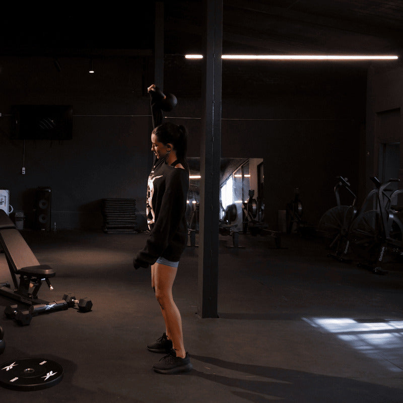 Pesa Rusa Kettlebell 12 Kg Reebok Color Negro