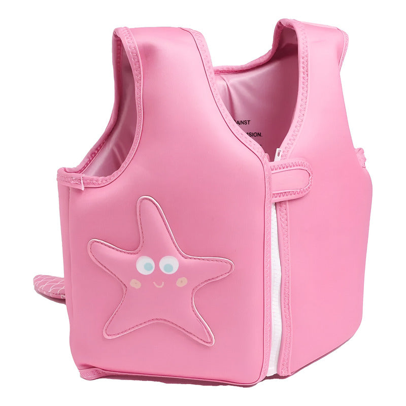 Chaleco Flotador Salvavidas Niños 18kg Cierre Seguro - Rosa - Rosado