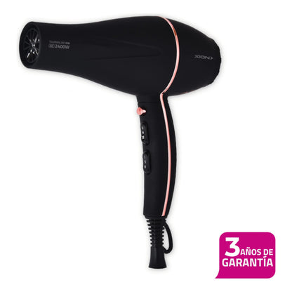 Secador De Pelo Funcion Ionica Xion Xi-se6000pro Profesional - Negro