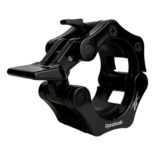 Topes Para Barra Barbell Collars 50mm Reebok Negro 5 Cm