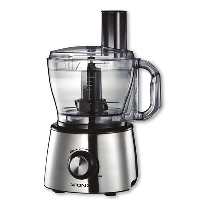 Multiprocesadora Premium Xion 1200 W Procesadora 8 Funciones - Plateado