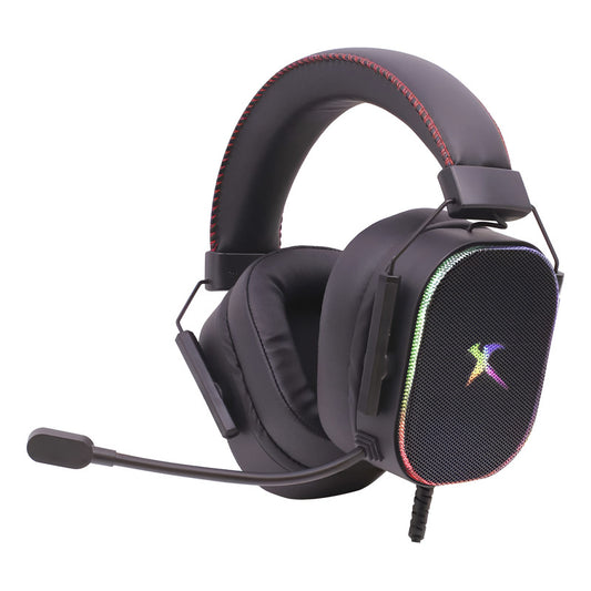 Auriculares Gamer Con Sonido Estéreo Y Rgb - Negro