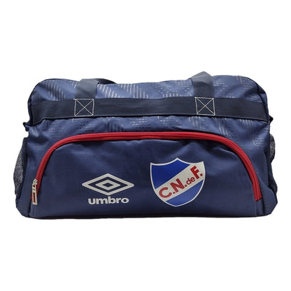 Bolso Tricolor Nacional Grande Umbro Futbol Color Azul - Azul