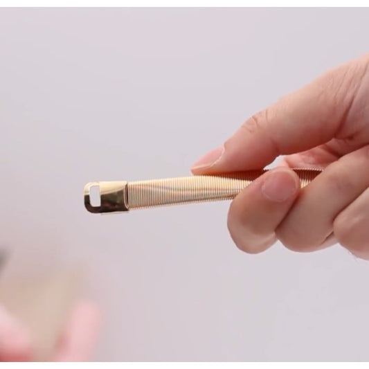 Cinto Elastizado Para Dama De Metal Diseño Dorado Y Plateado Dorado23 70-90