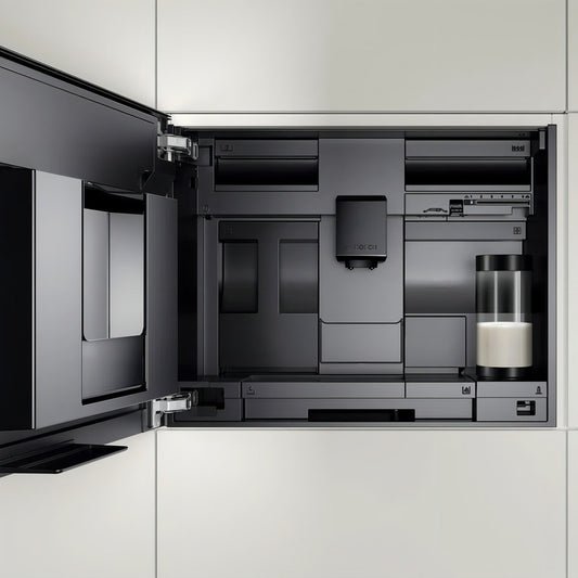 Cafetera De Integración Empotrable Bosch Ctl7181b0 Digital Negro