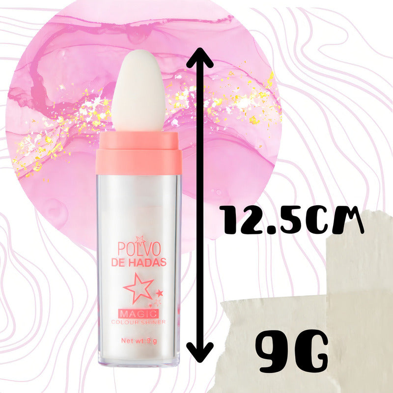 Polvo De Hadas Iluminador Maquillaje Glitter Belleza