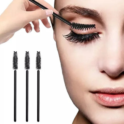 Cepillos Nova 50 Unidades Sintético Para Pestañas Azar 9.7 Cm 3 Mm